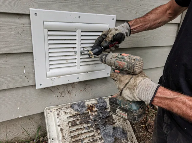 Dryer Vent Cover Replacement in New Albany