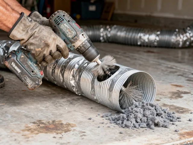 Professional duct cleaning by New Albany Dryer Vent Cleaning in New Albany