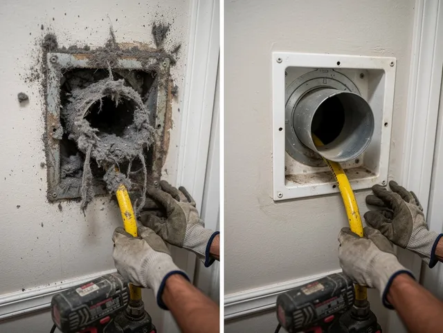 Expert gas dryer vent cleaning by New Albany Dryer Vent Cleaning in New Albany